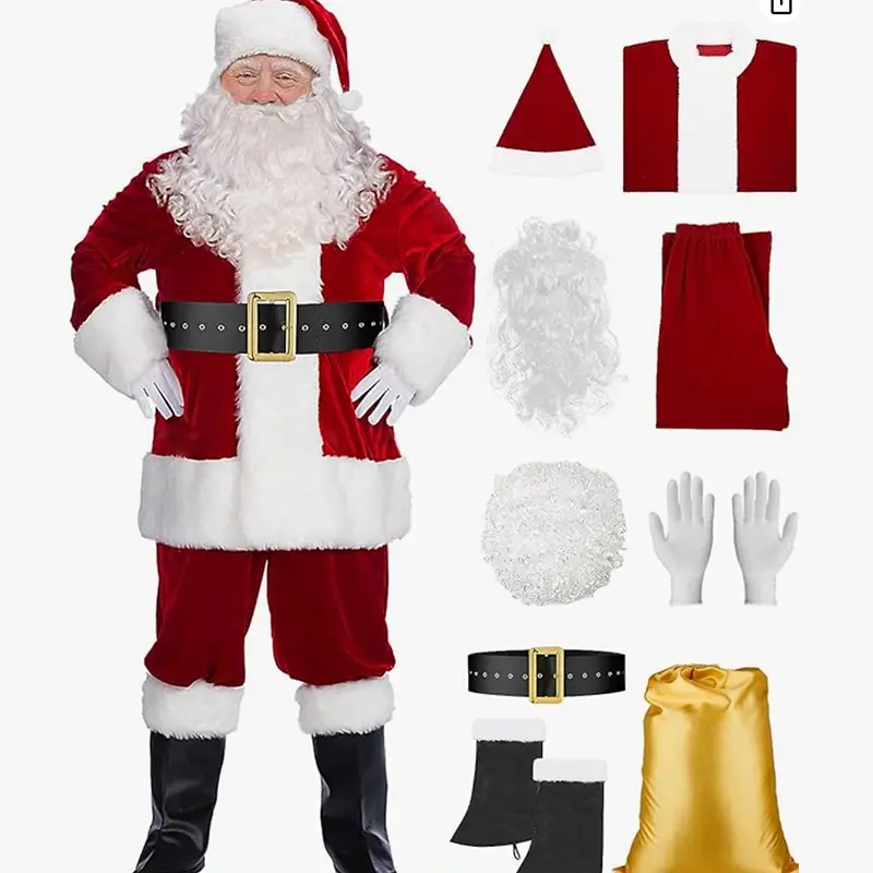 Santa Claus Costume For Adults