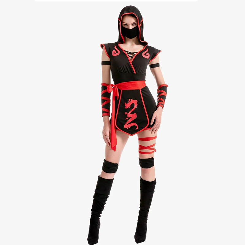 Kostium ninja dla kobiet